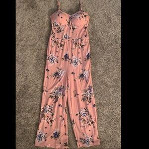 Cozy Flower Jumpsuit